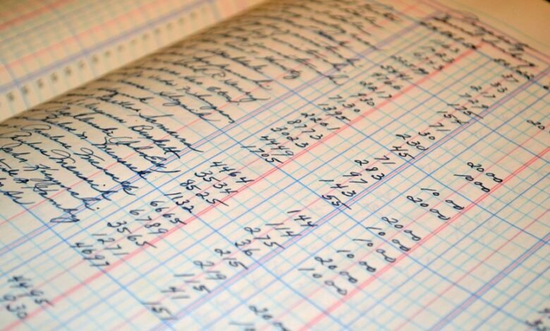 prime data ledger entries